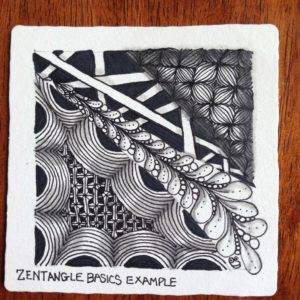 Beginner's Zentangle Tile